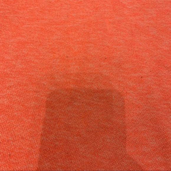 Neon Coral 3/4 sleeve Sweater. Size M. - Picture 2 of 6